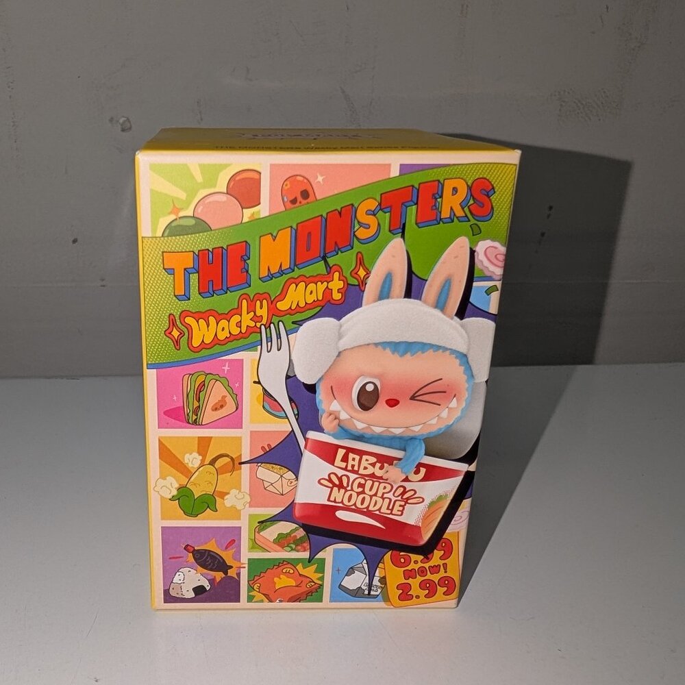 NEW Authentic POPMART Labubu Monsters Wacky Mart Series Figures Blind Box